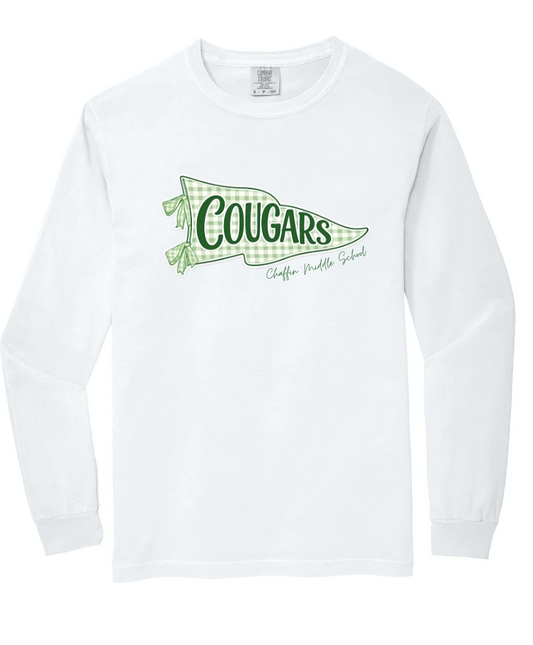FLAG PENDANT LONG SLEEVE COMFORT COLOR IN WHITE