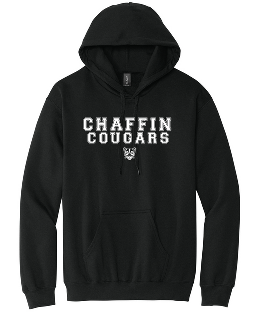 CHAFFIN COUGARS HOODIE IN BLACK