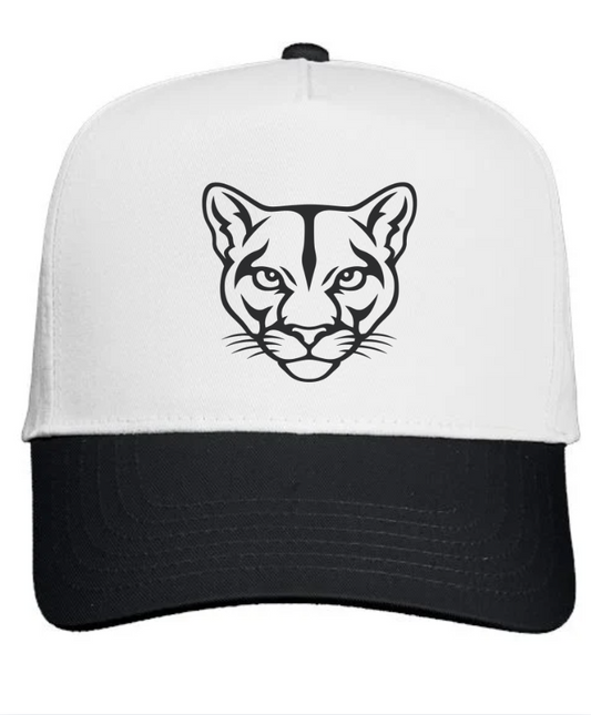 COUGAR FACE FIVE PANEL HAT