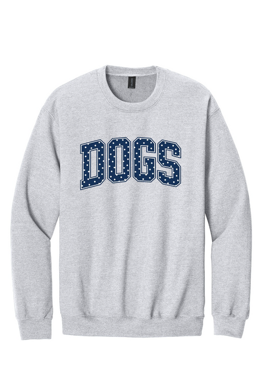 ASH GREY CREWNECK SWEATSHIRT