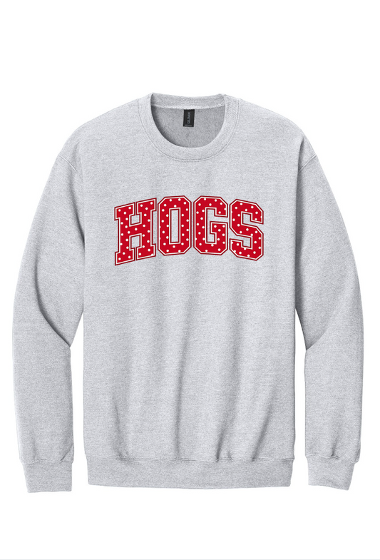 ASH GREY CREWNECK SWEATSHIRT