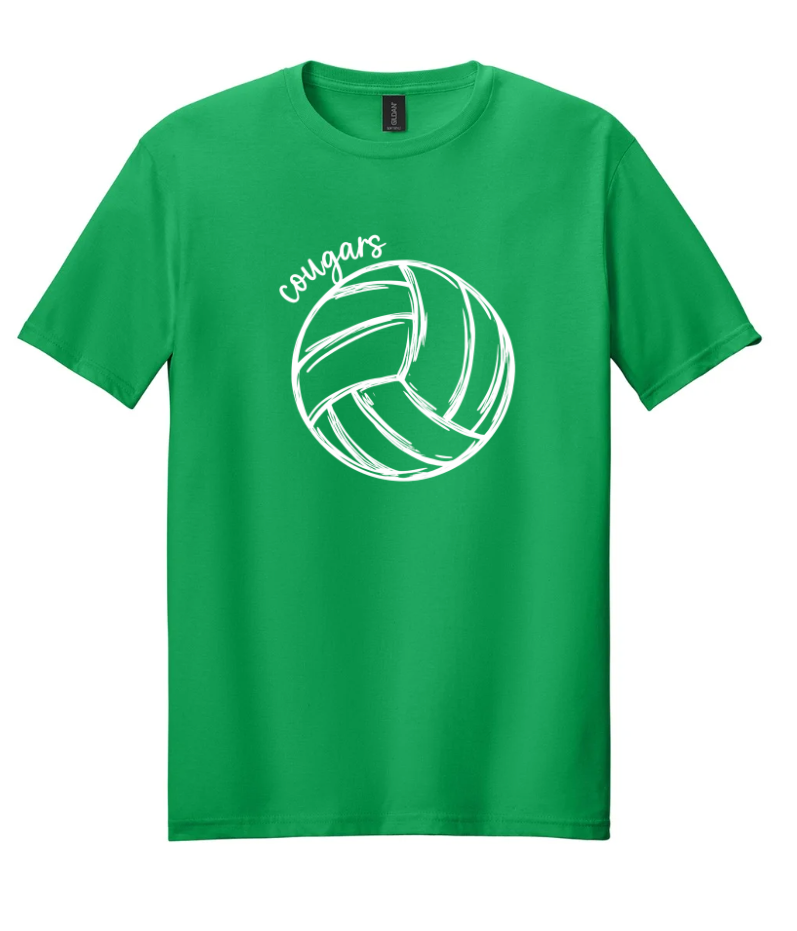 CHAFFIN COUGARS SHORT SLEEVE TEE
