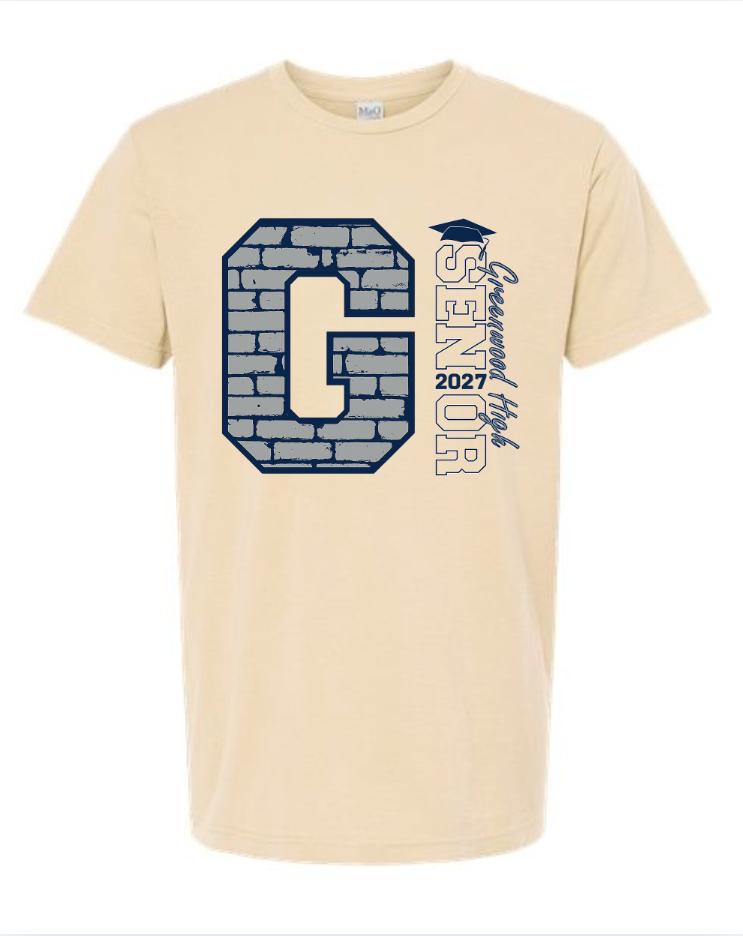 GHS SENIOR TEE IN IVORY