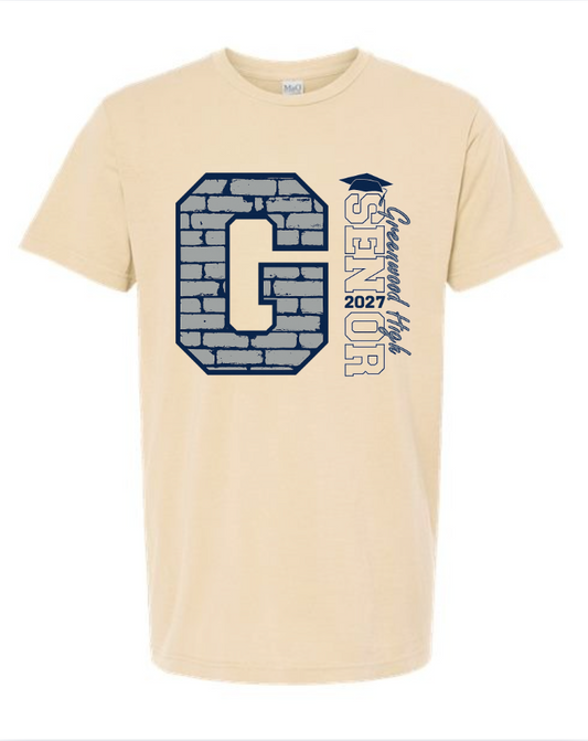 GHS SENIOR TEE IN IVORY