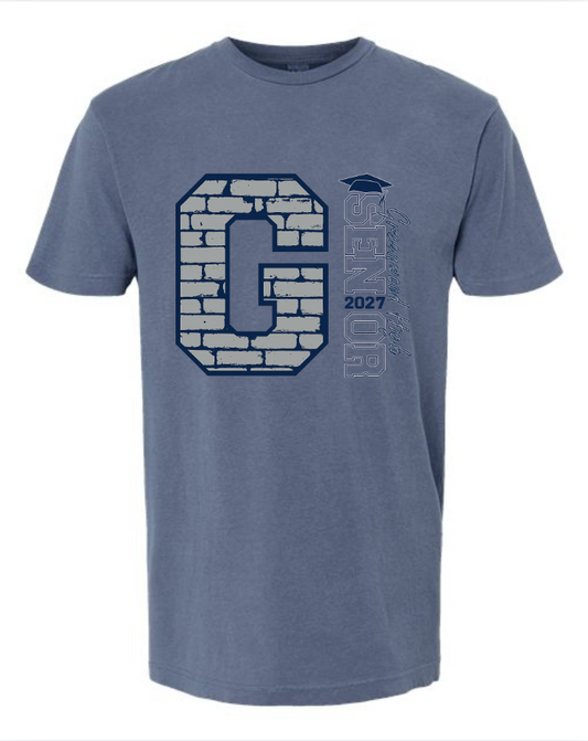 GHS SENIOR TEE IN BLUE JEAN