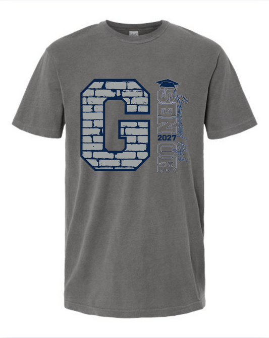 GHS SENIOR TEE IN GREY