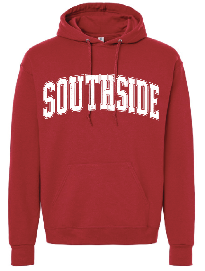 SOUTHSIDE HOODIE IN RED