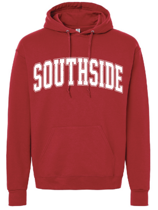 SOUTHSIDE HOODIE IN RED