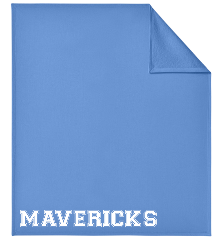 SOUTHSIDE SWEATSHIRT BLANKET IN BLUE