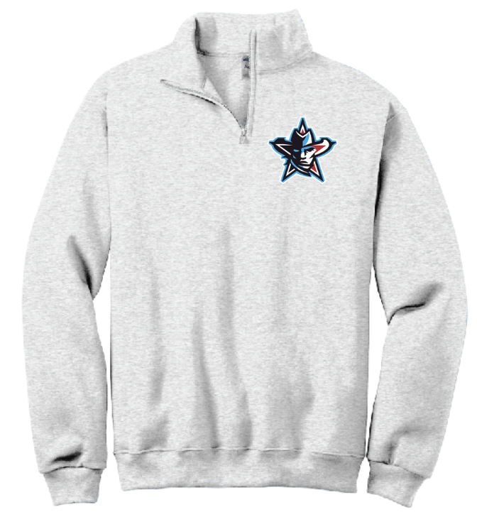 1/4 ZIP SWEATSHIRT IN GREY