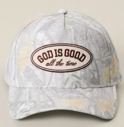 GOD IS GOOD ALL THE TIME TRUCKER HAT