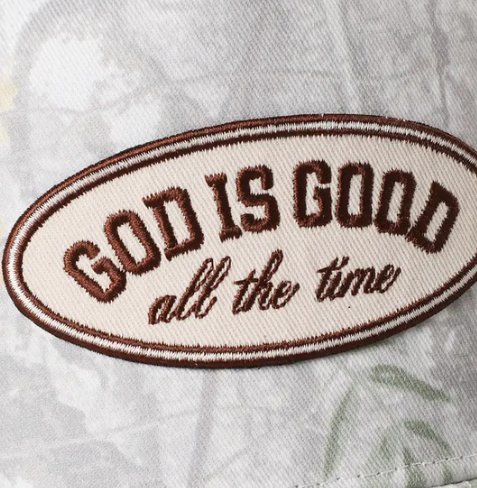 GOD IS GOOD ALL THE TIME TRUCKER HAT
