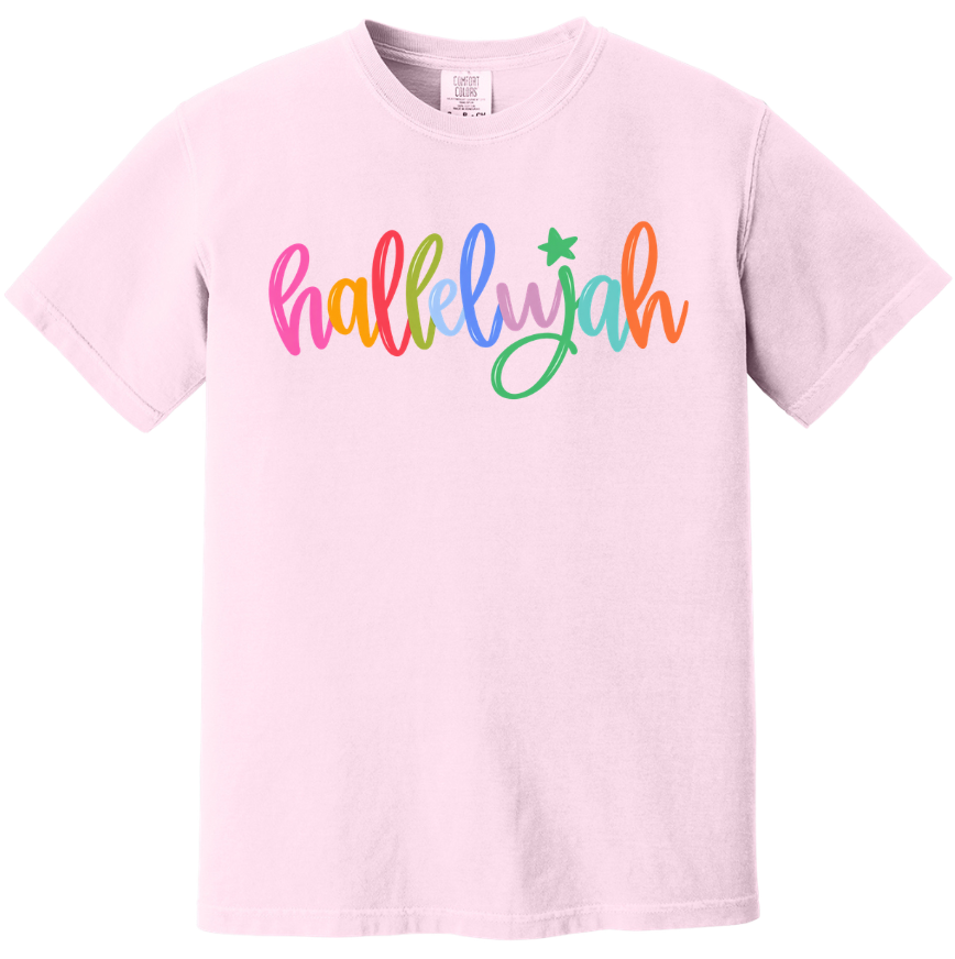 HALLELUJAH GARMENT DYED TEE