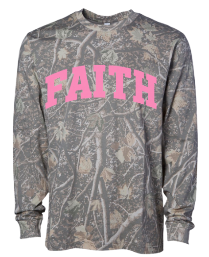 LIGHT PINK DEADWOOD LONG SLEEVE