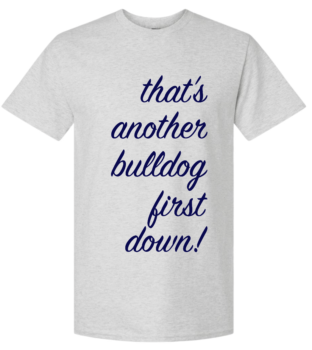 Ash Bulldog First Down