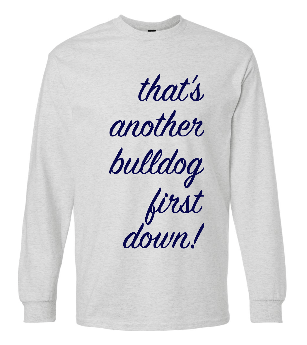 Ash Bulldog First Down