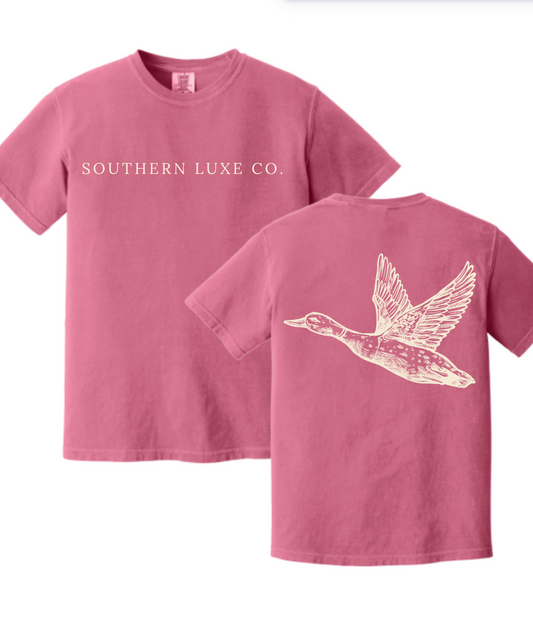 HERITAGE FLIGHT DUCK TEE-CRUNCHBERRY