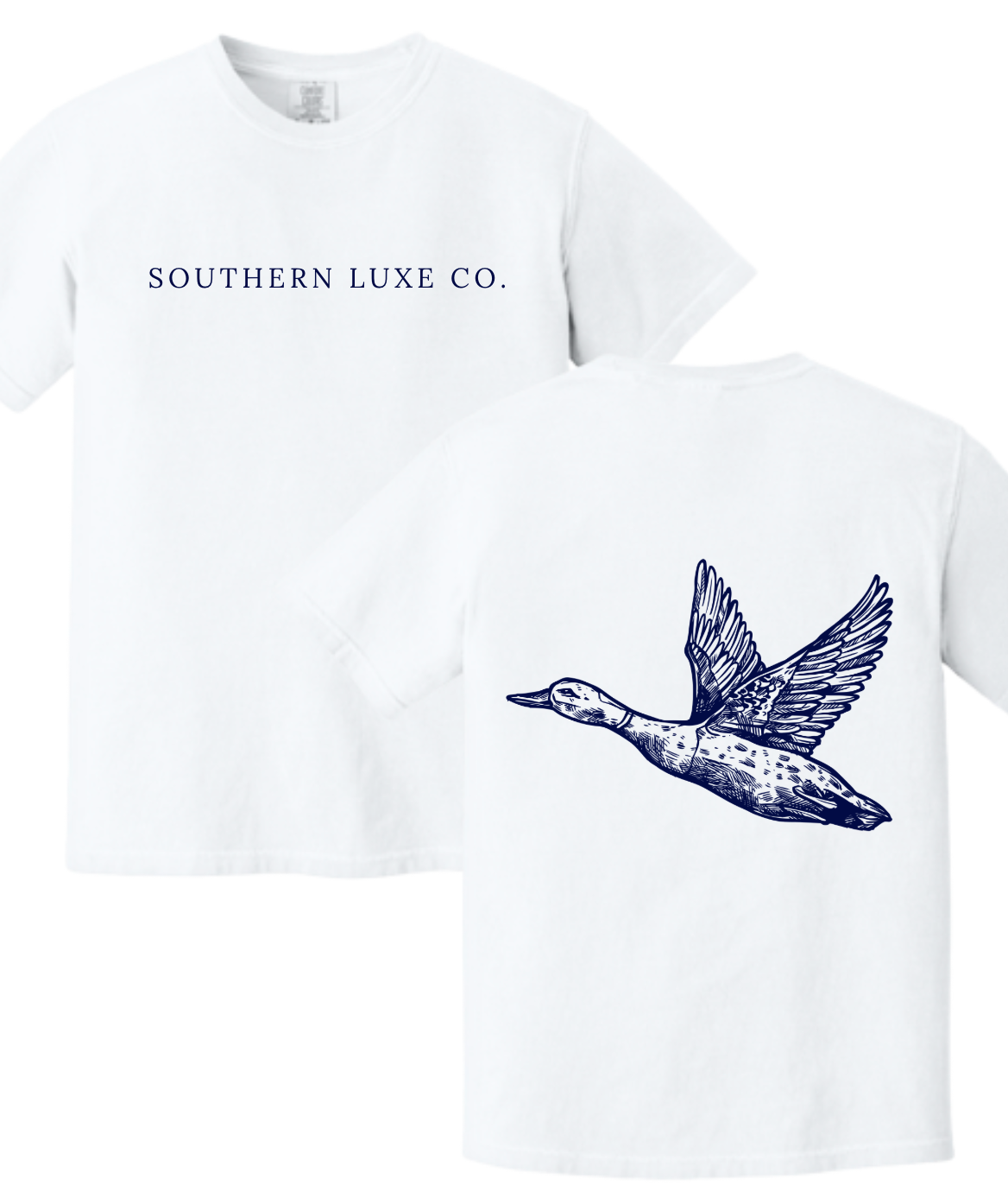 HERITAGE FLIGHT DUCK TEE-WHITE