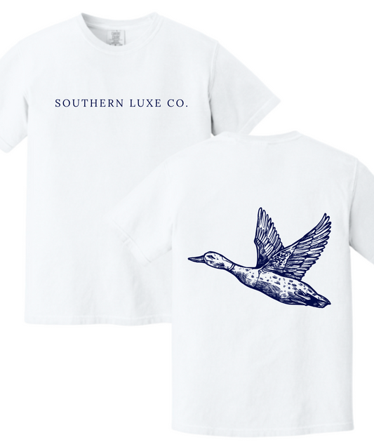 HERITAGE FLIGHT DUCK TEE-WHITE