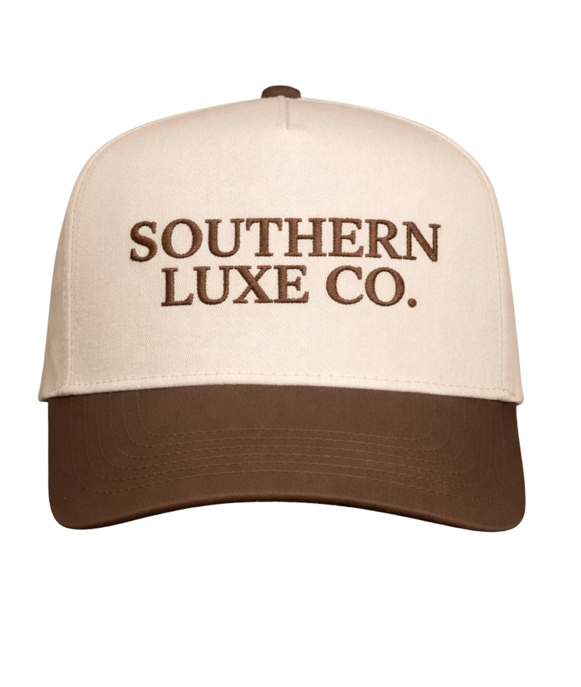 SOUTHERN LUXE CO. TWO TONE LOGO EMBROIDERED HAT