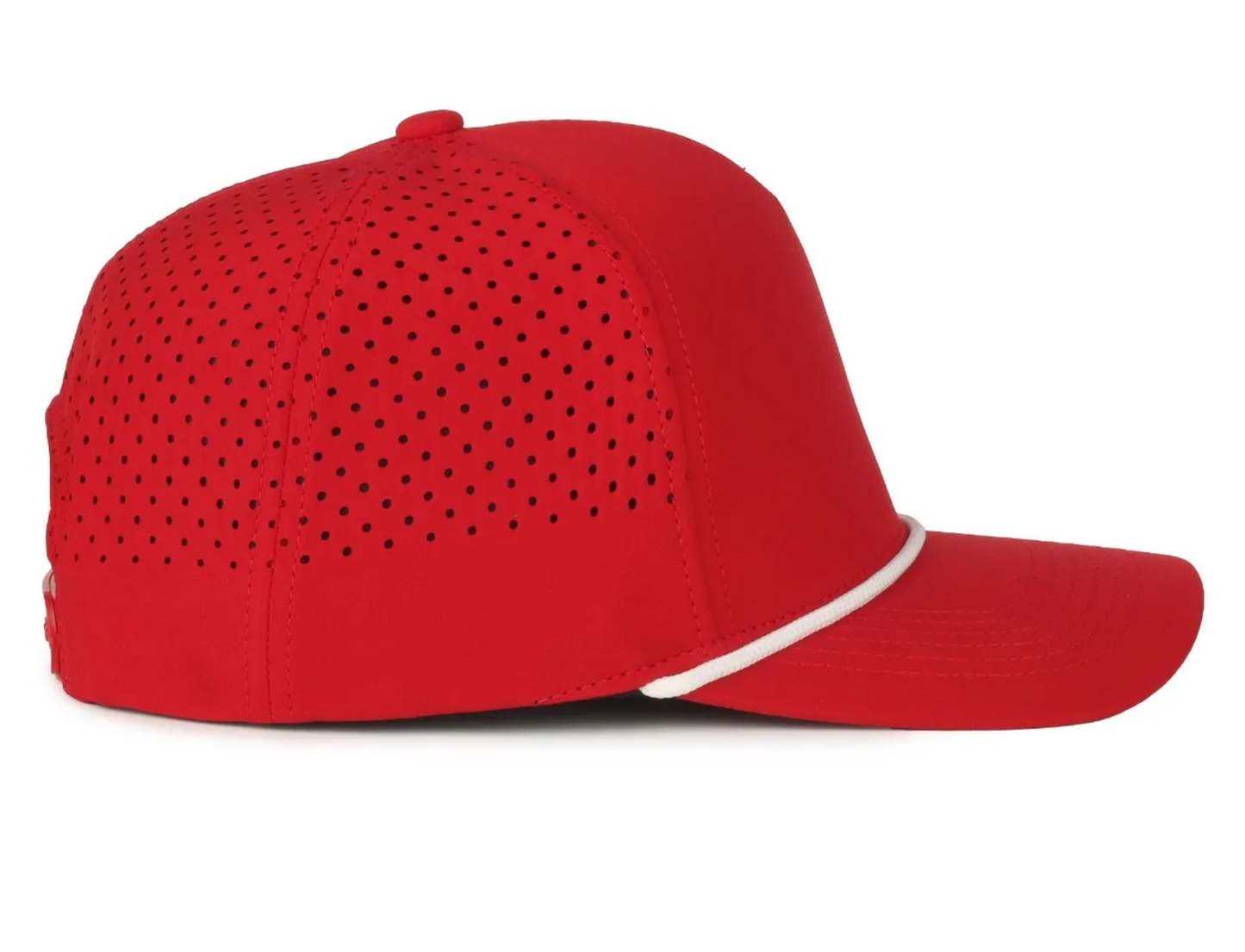 ELEVEN RED CORDED HAT