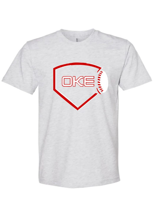 ASH GREY OKE PLATE TEE SHORT & LONG SLEEVE