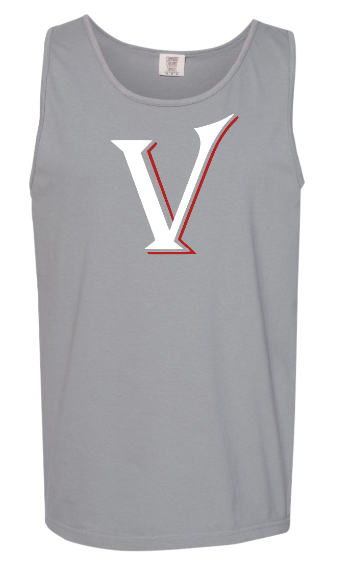 Grey Sleeveless Tank-Comfort Color
