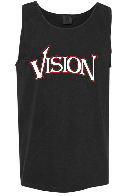 Black Sleeveless Tank-Comfort Color