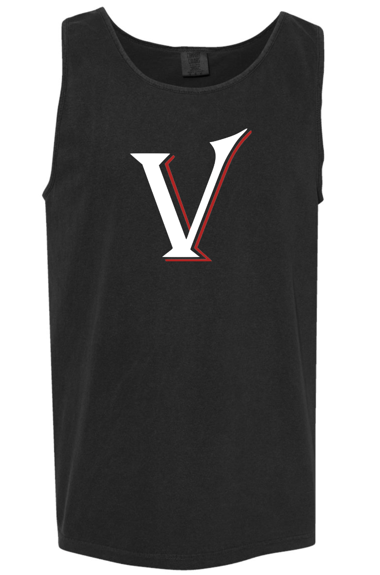 Black Sleeveless Tank-Comfort Color