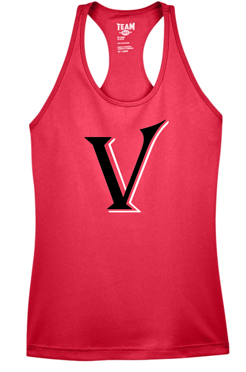 Red Racerback Tank