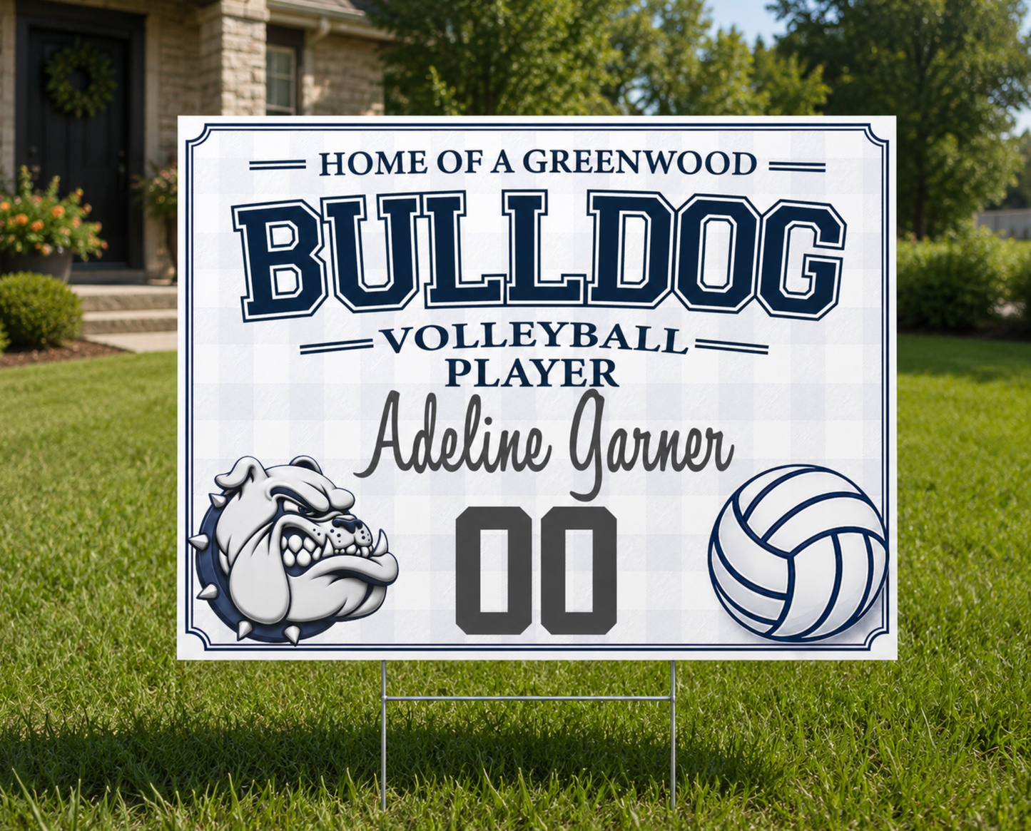 CUSTOM YARD SIGN
