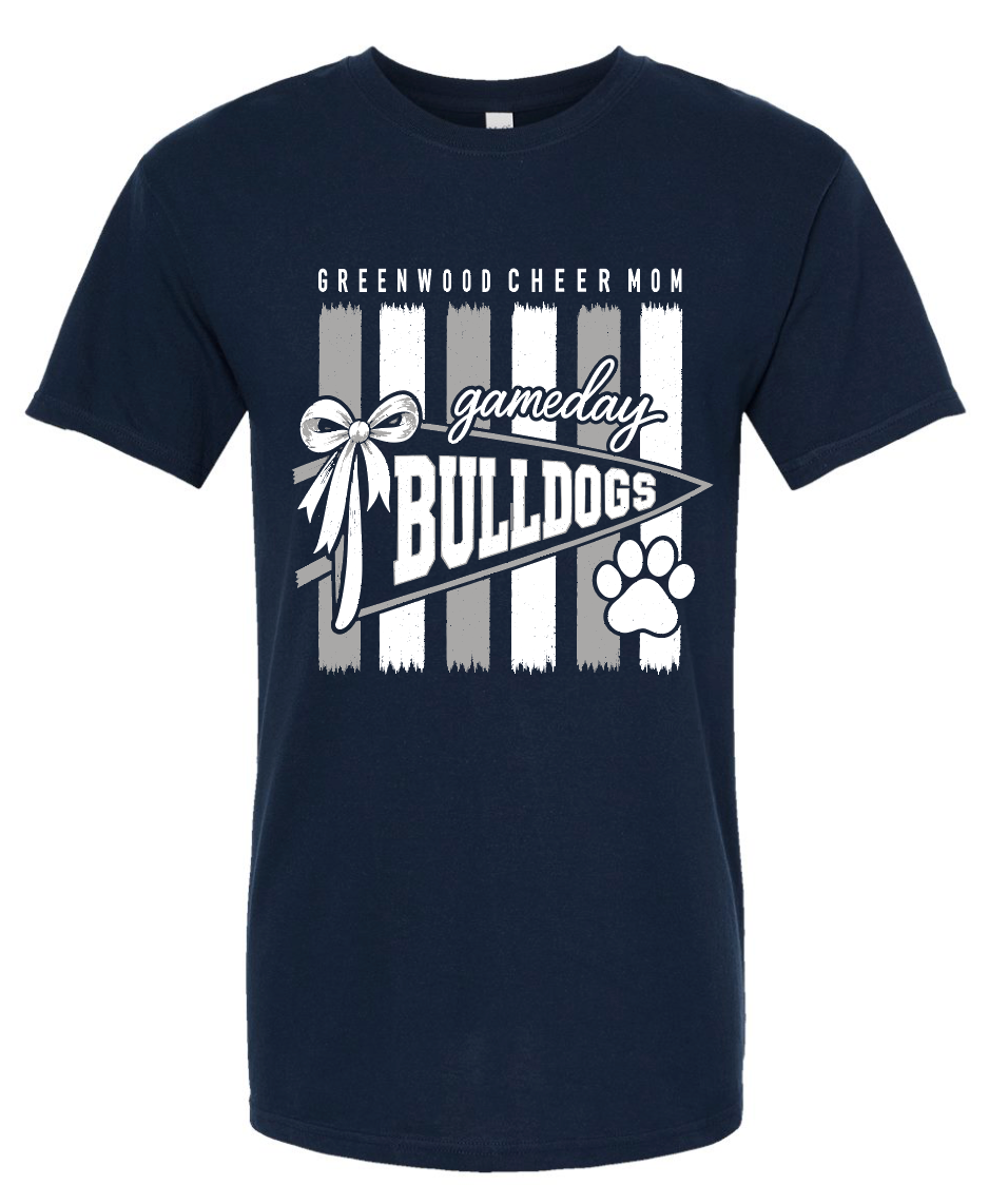 GREENWOOD CHEER MOM TEE/SWEATSHIRT