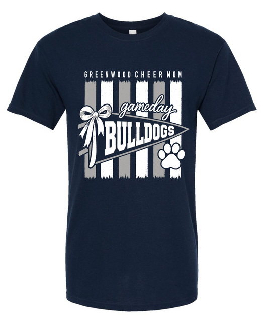 GREENWOOD CHEER MOM TEE/SWEATSHIRT