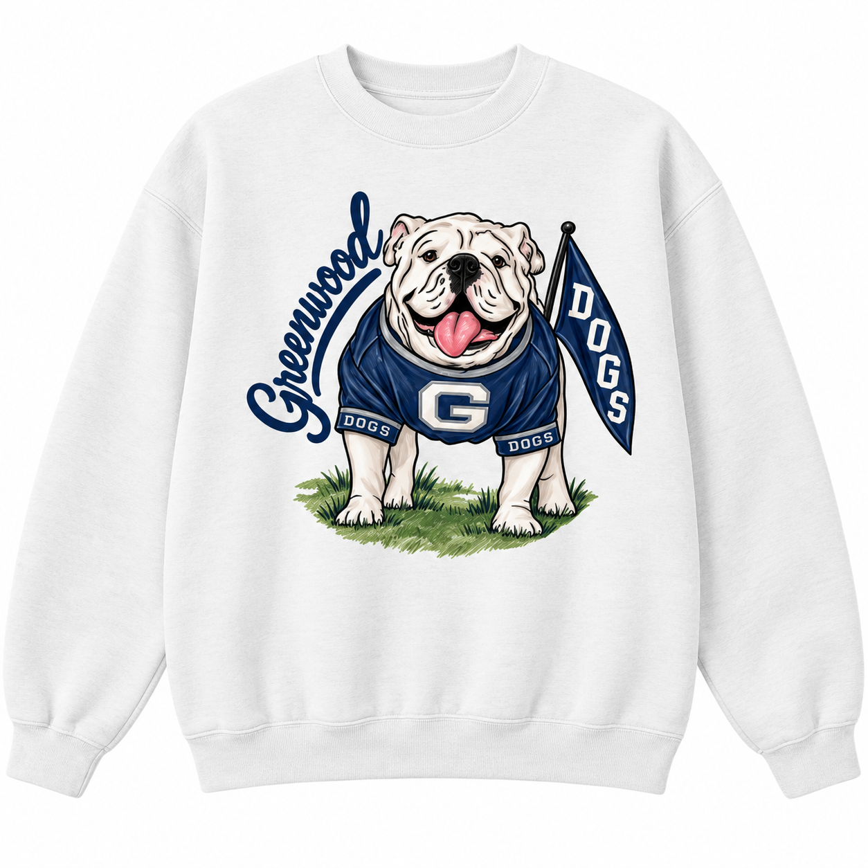 THE ORIGINAL PAINTED DOG SWEATSHIRT