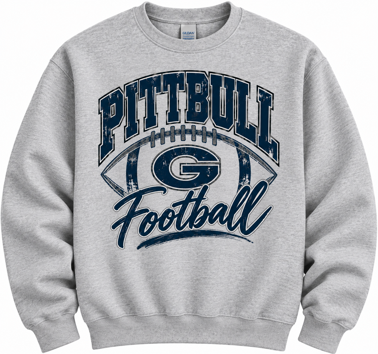 PITTBULL FOOTBALL SOFTSTYLE TEE/SWEATSHIRT