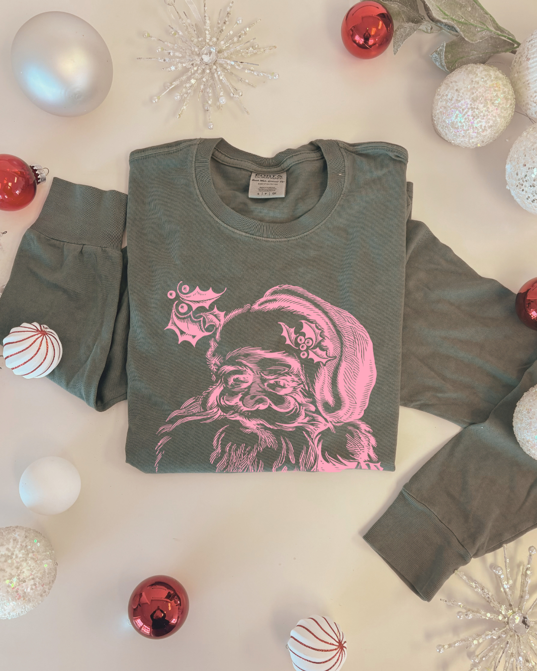 Pink Santa Claus